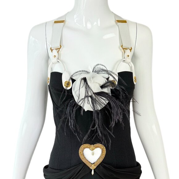 MOSCHINO COUTURE 2024 Runway 40th Anni Edition Mini Dress - Picture 5 of 13